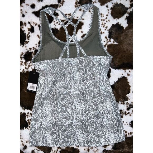 Gemini Support Tank - Garden Snake Print - Picture 2 of 2